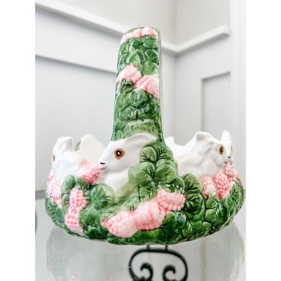 Brinn’s of‎ Pittsburgh Ceramic Easter Basket - Picture 4 of 5